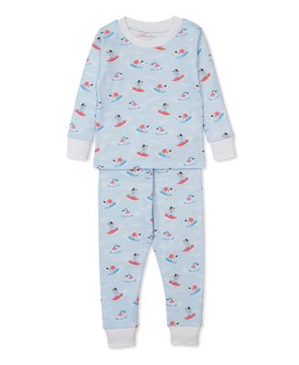 Beach Pups Light Blue PJ Set
