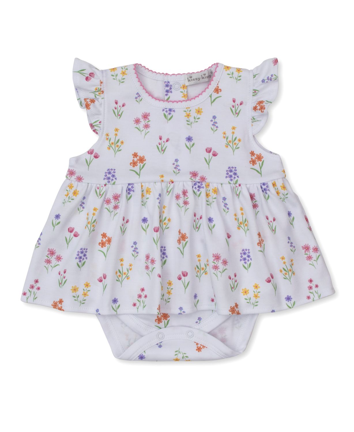 Summer Wildflowers Bodysuit Dress