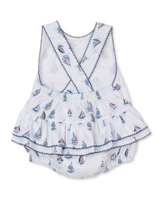 Red,White,+Blue Regatta Print Bubble