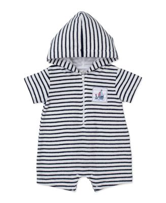 Red,White,+Blue Regatta Nvy Hooded Terry Romper