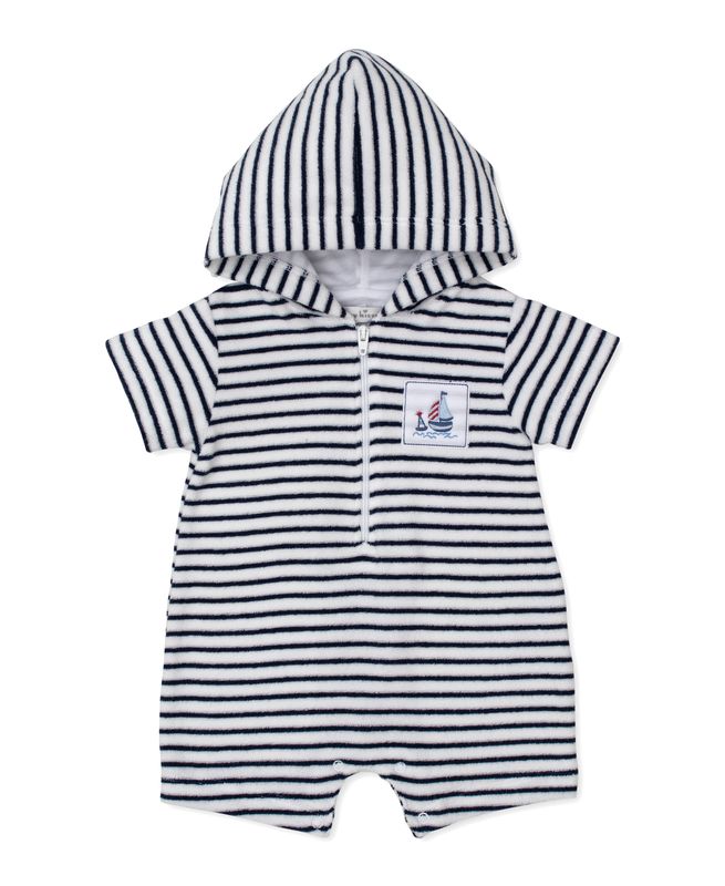 Red,White,+Blue Regatta Nvy Hooded Terry Romper