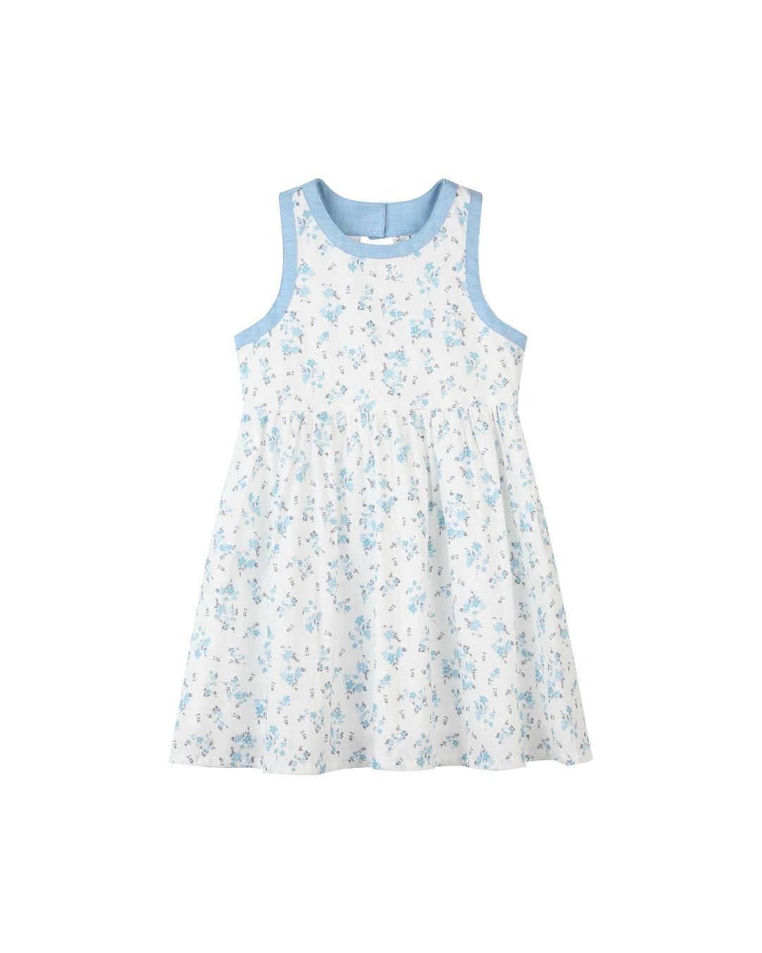 Blue Floral Adele Dress