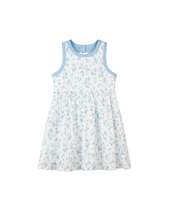 Blue Floral Adele Dress