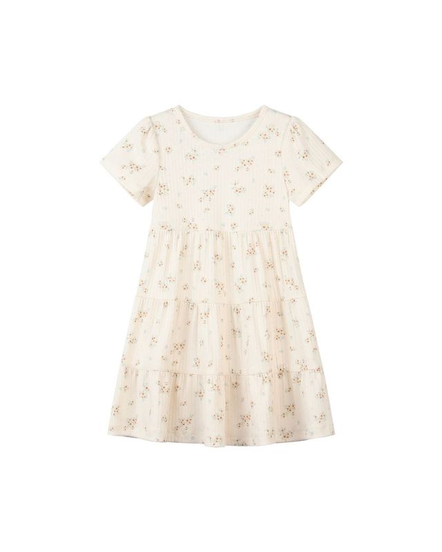 Cream Ditsy Floral Iona Dress