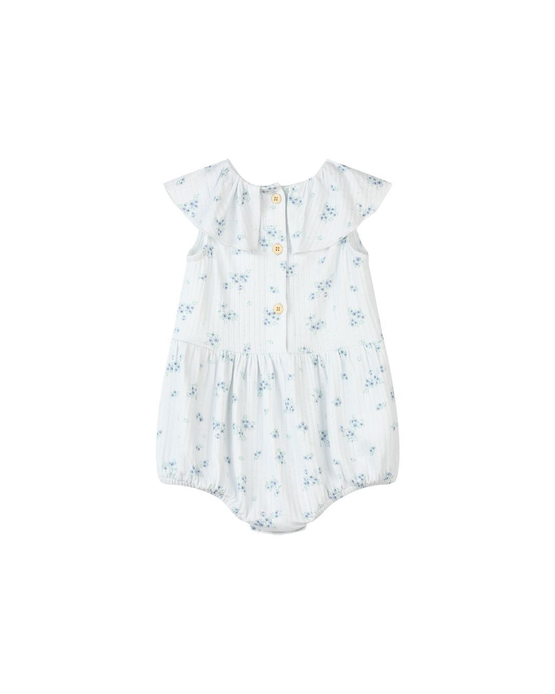 Blue Ditsy Floral Taylor Bubble