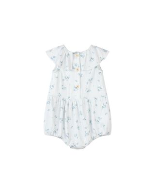 Blue Ditsy Floral Taylor Bubble