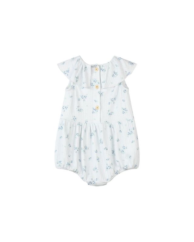 Blue Ditsy Floral Taylor Bubble