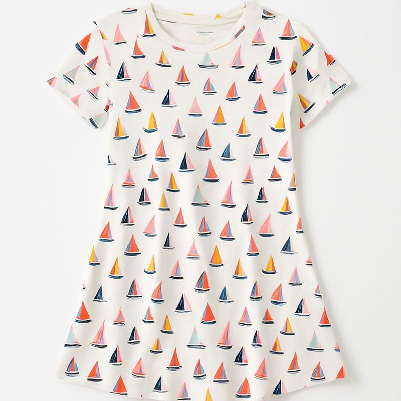 Boats Twirl Dress