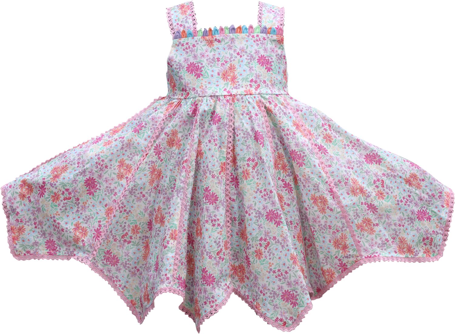 Summer Floral Twirl Dress