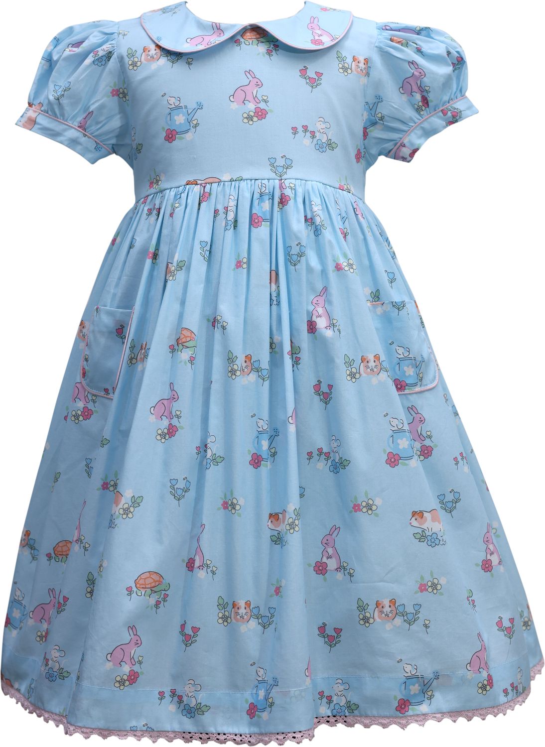 Animal Garden Pocket Dress