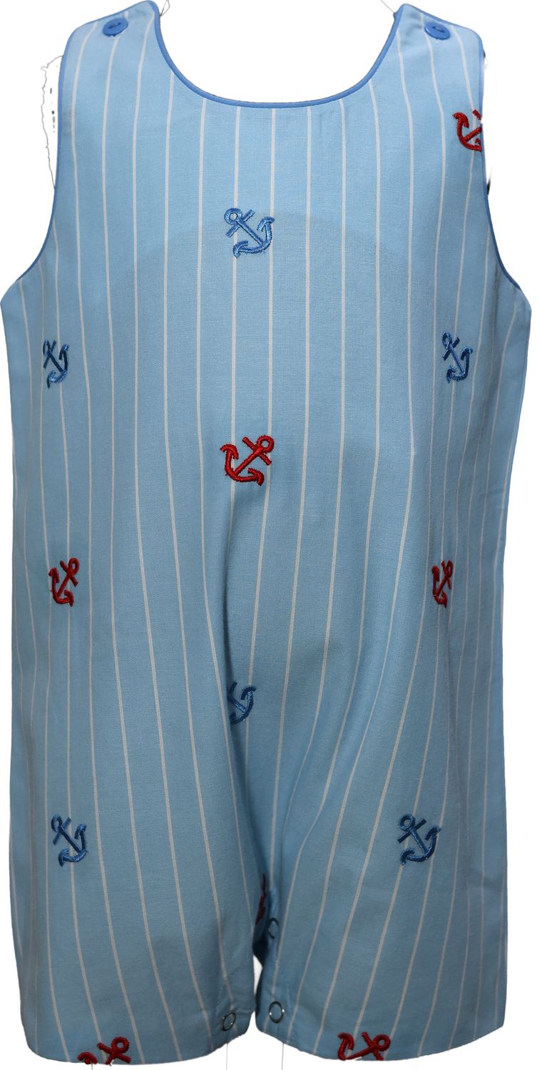 Anchor Embroidered All Over Jon Jon