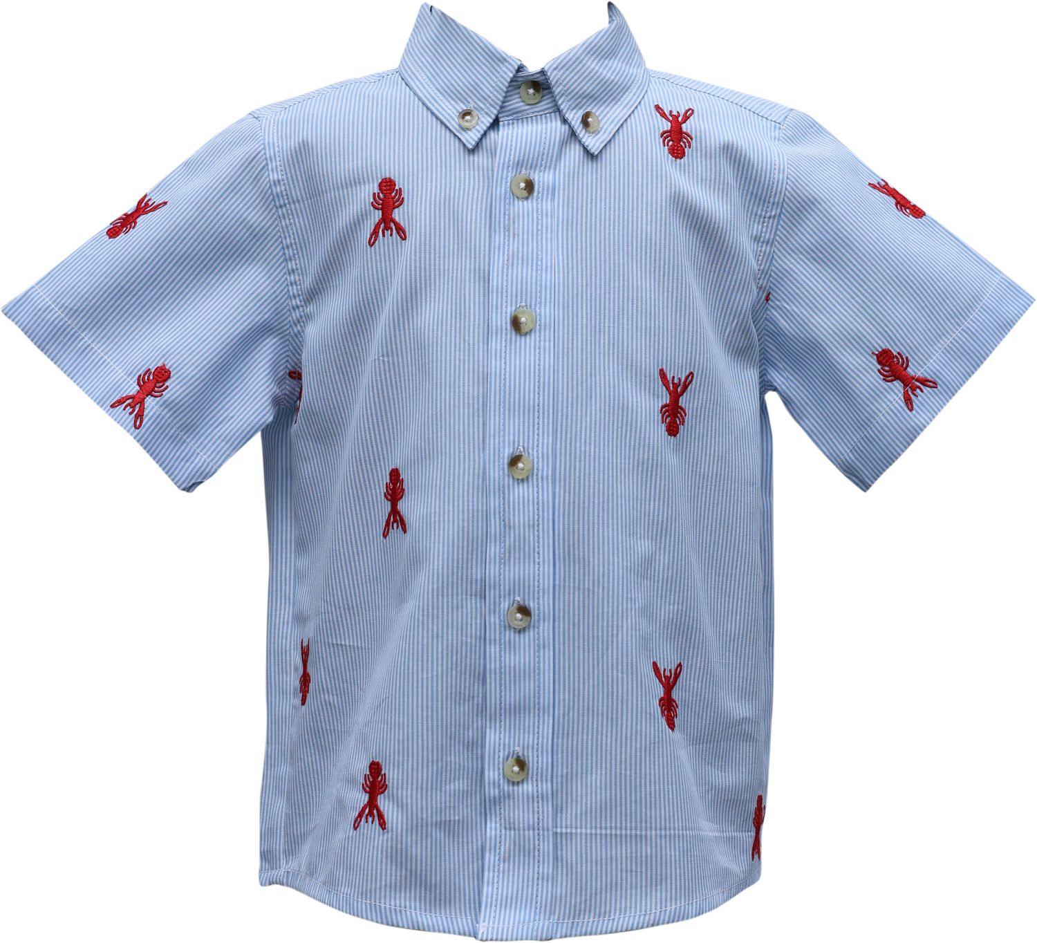 Button-Down Lobster Boys Shirt
