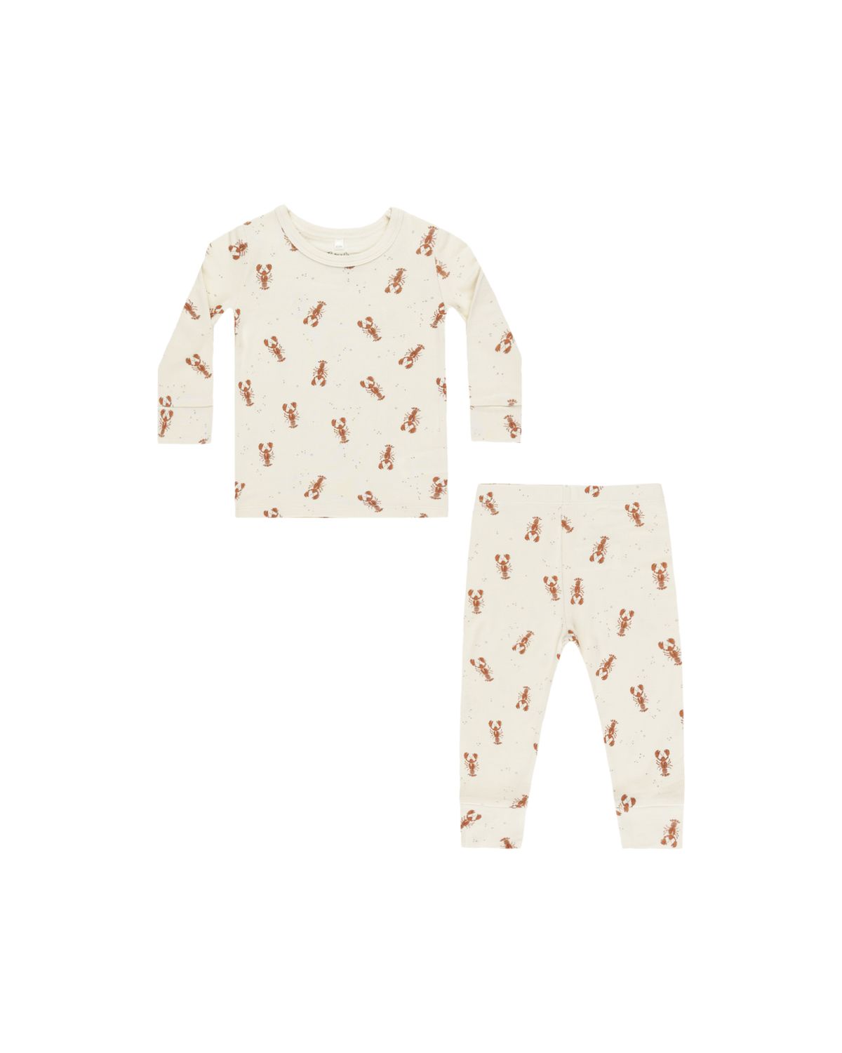 Long-sleeve Lobster Pajama Set
