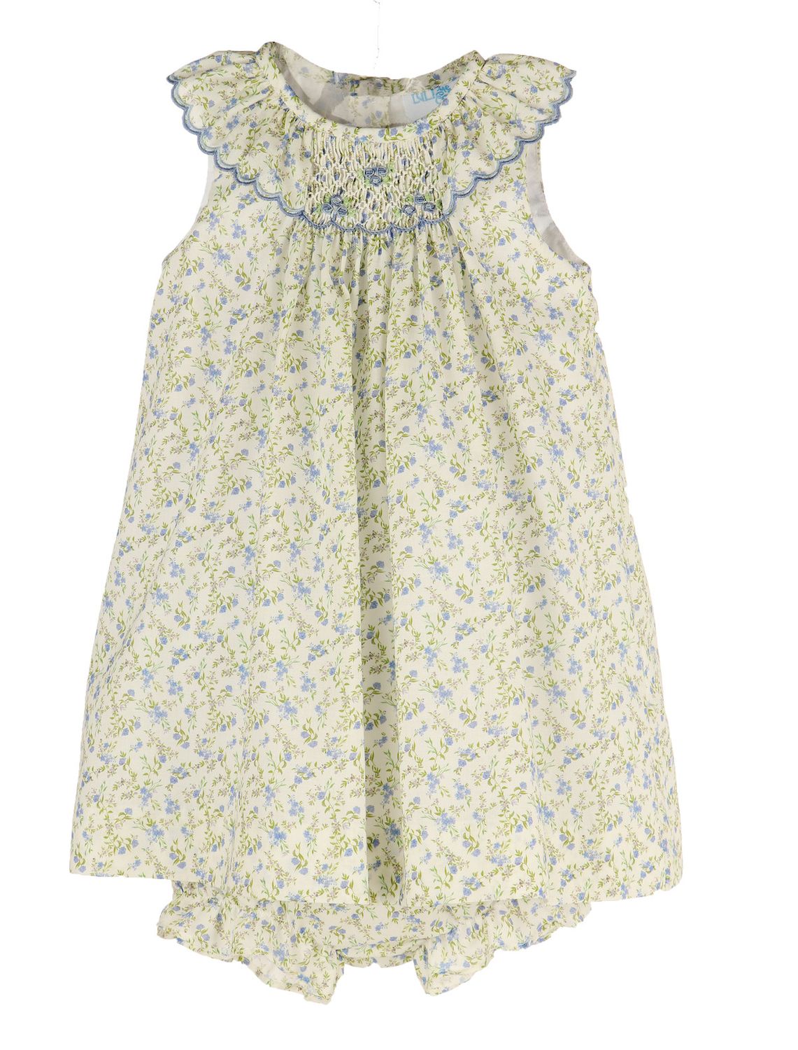Blue Lavender Smock Bishop