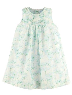 Blue Poppy Dress