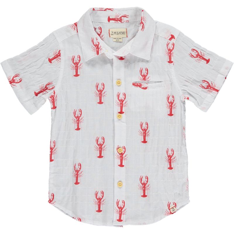 Red Lobster Maui Button-down
