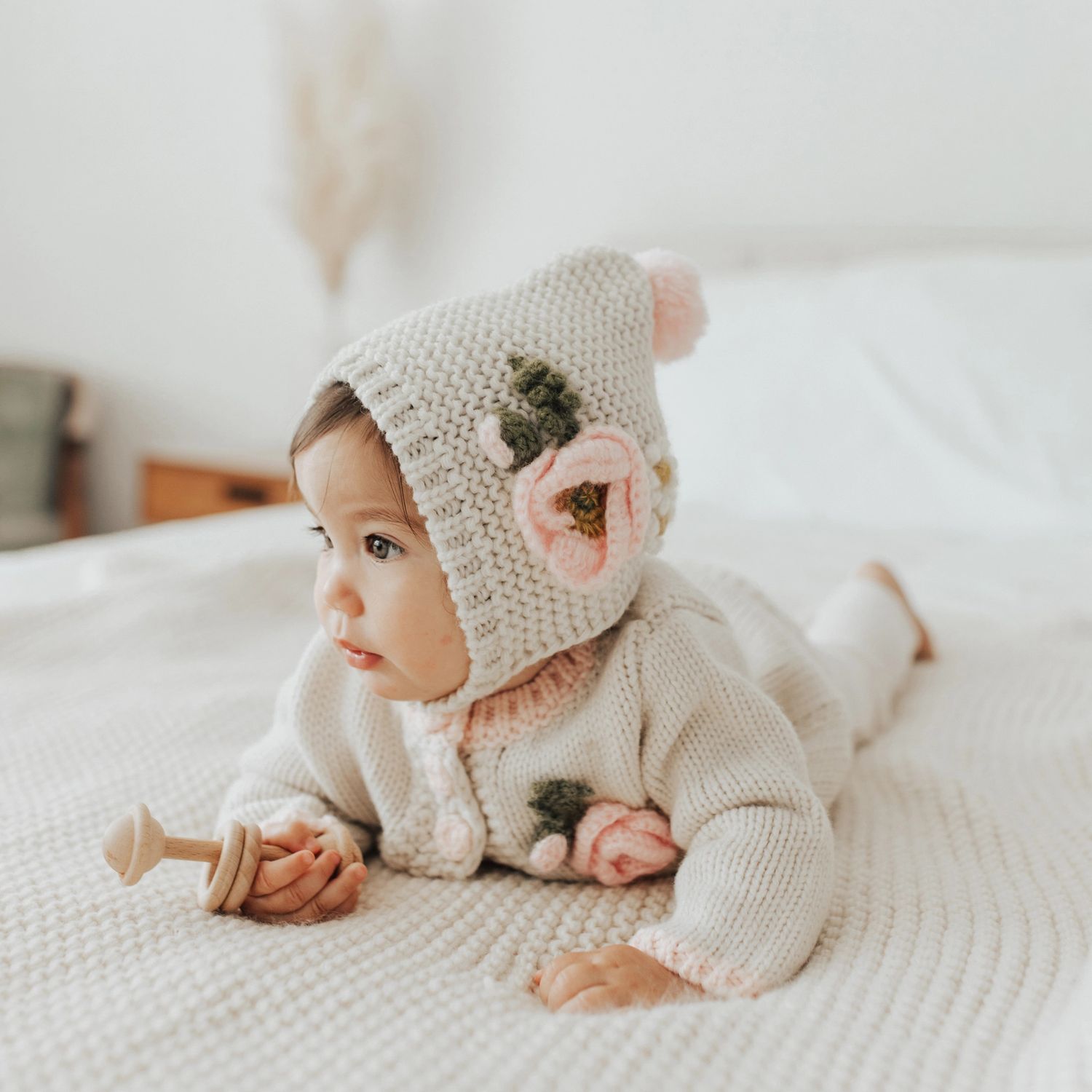 Natural Poppy Cardigan