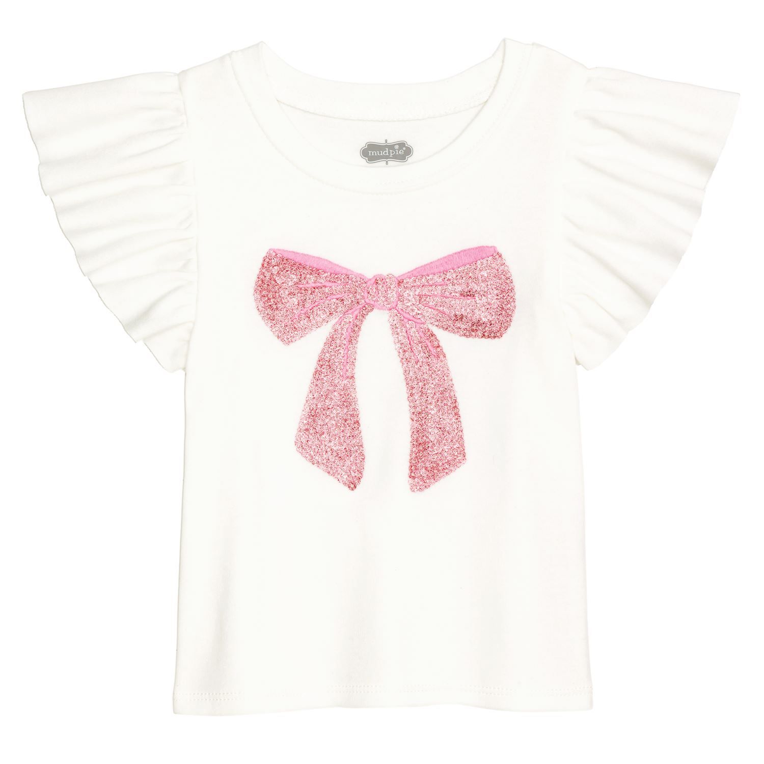 Dance Ruffle Tees Bow