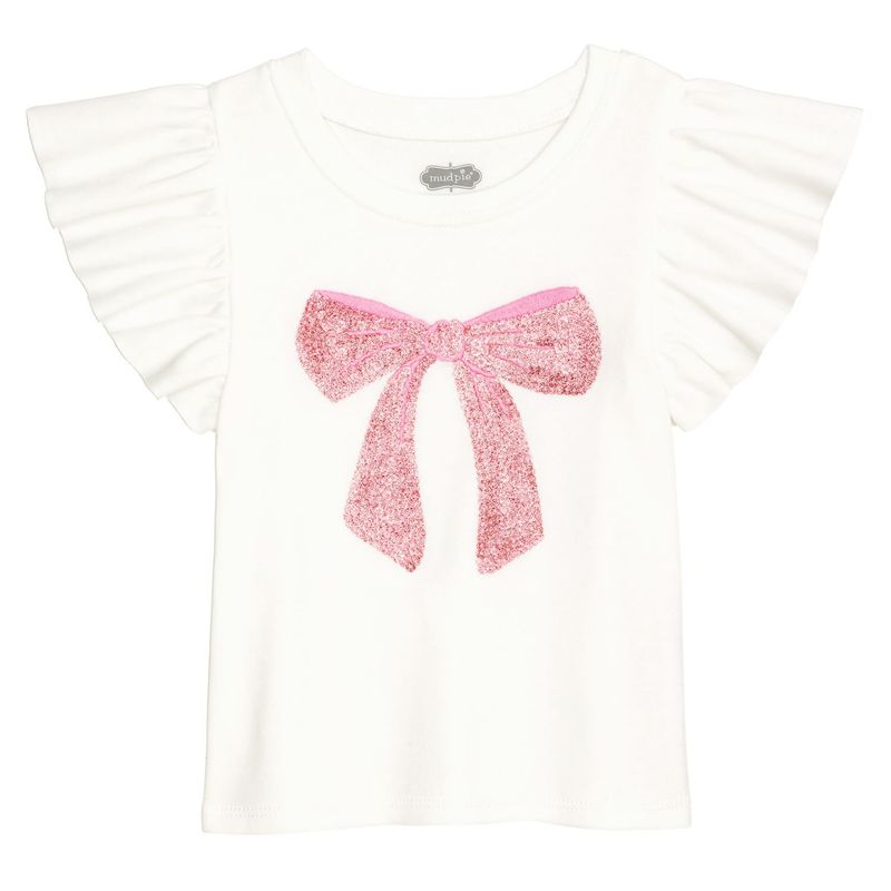 Dance Ruffle Tees Bow
