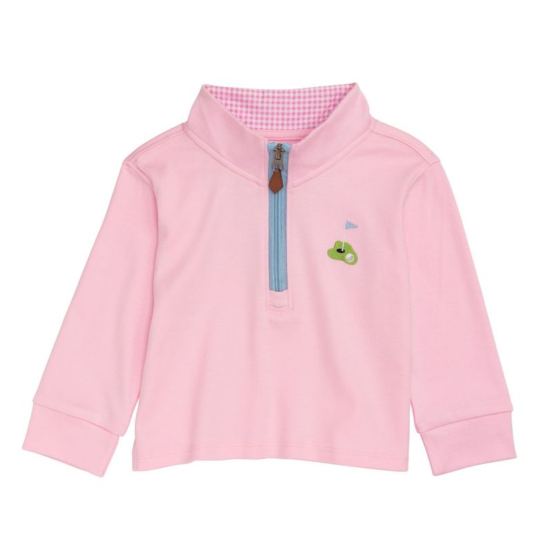 Pink Golf Quarter Zip