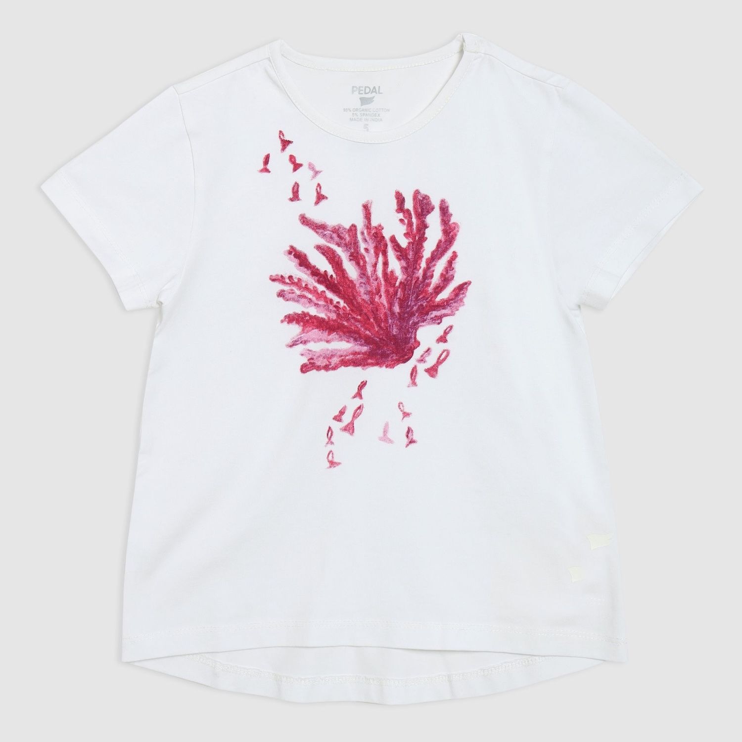 Organic Pink Coral Tee