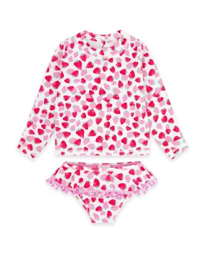 Sandy Toes Rashguard Swim Set, Size: 6-12M