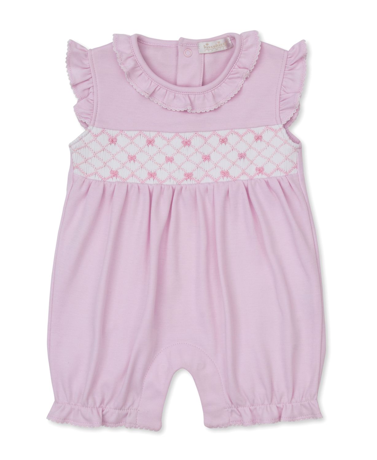 CLB Summer Bows Hand Smock Playsuit