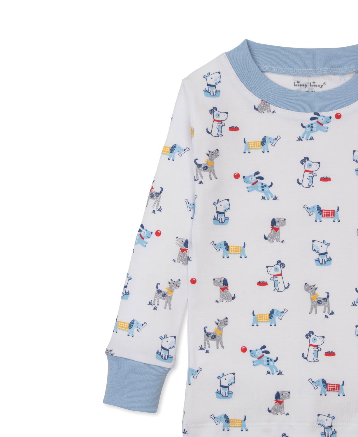 Puppy Patch Print PJ Set