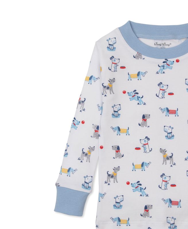 Puppy Patch Print PJ Set