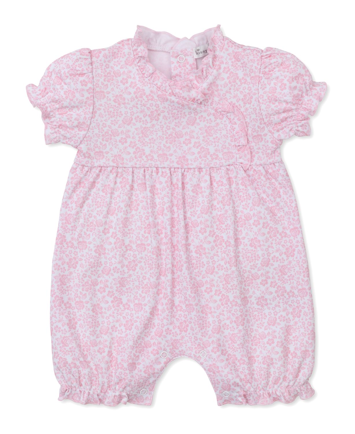 Country Gardens Pink Print Playsuit