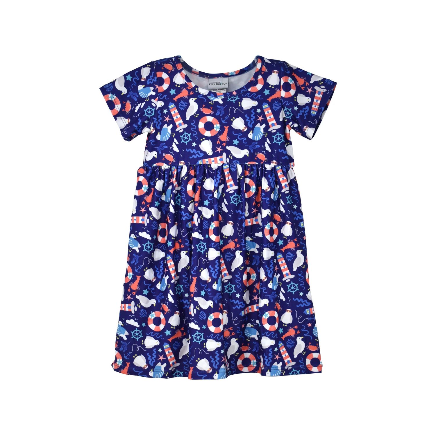 Seagull Shores Laya Short-sleeve Dress