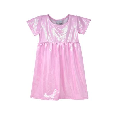 Bubble Gum Sparkle Laya Short-sleeve Dress