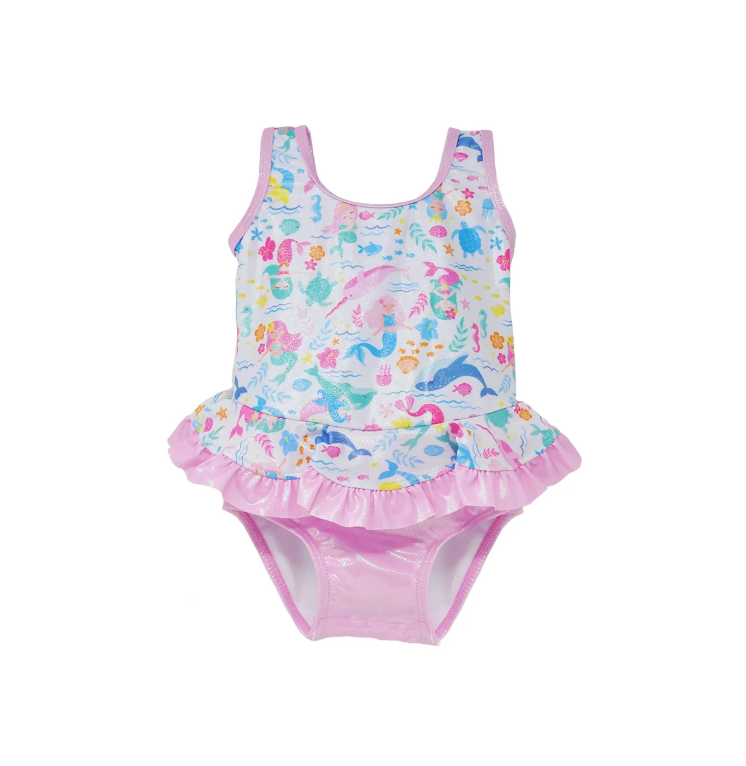 Mermaid Friends Stella Infant Ruffle Swimsuit