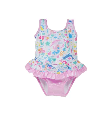 Mermaid Friends Stella Infant Ruffle Swimsuit