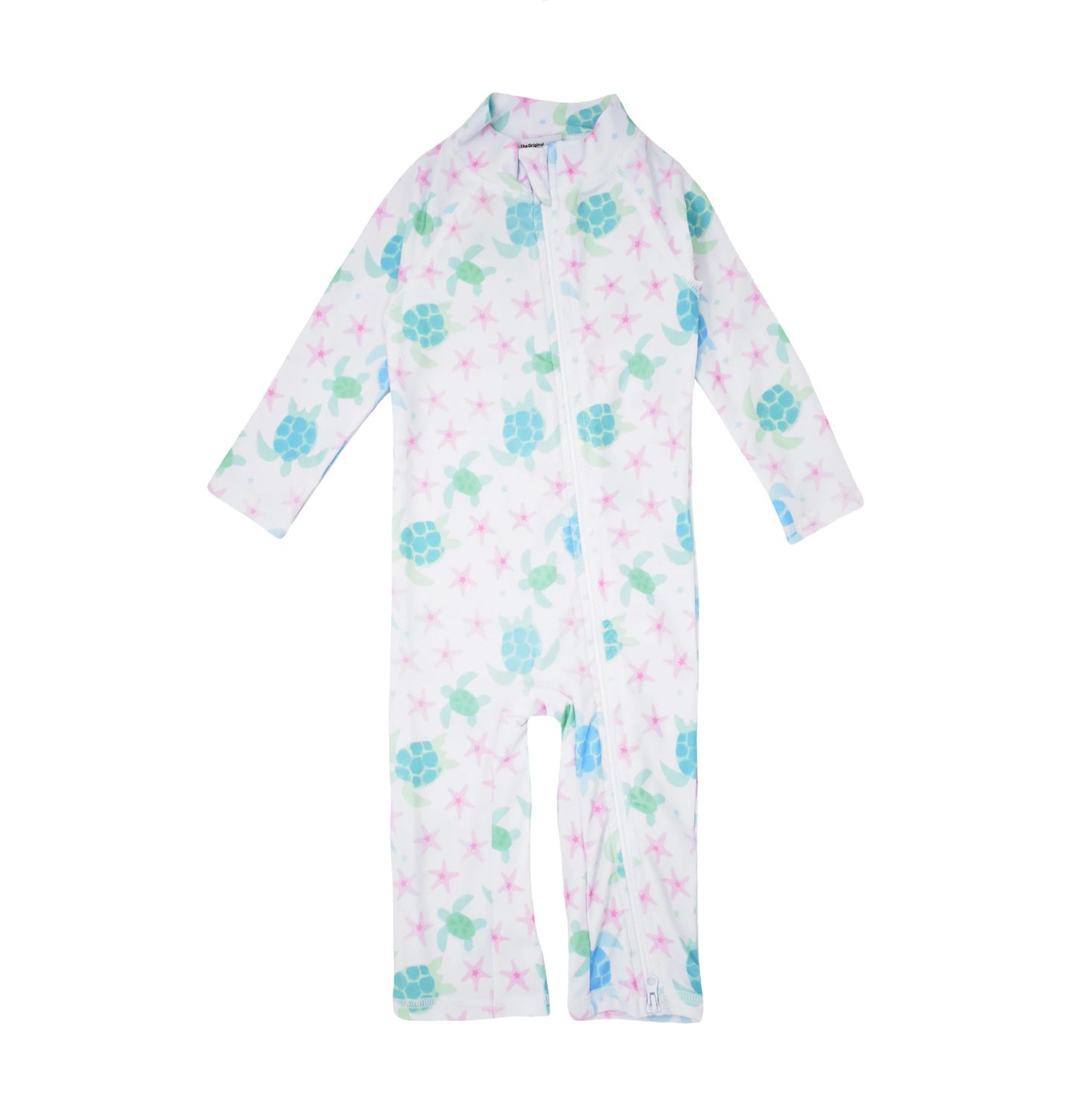 Starry Sea Turtle Long Surf Swimsuit