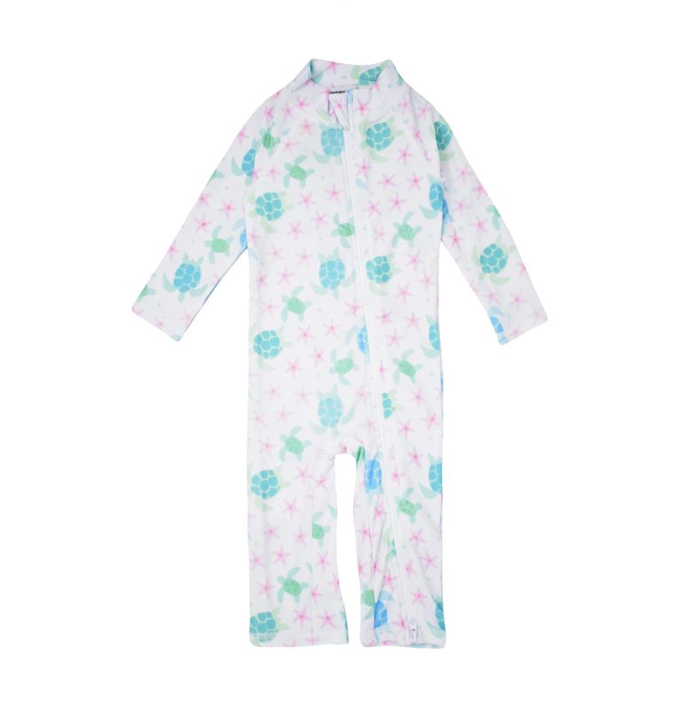 Starry Sea Turtle Long Surf Swimsuit