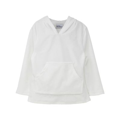 White Zuma Terry Beach Hoodie