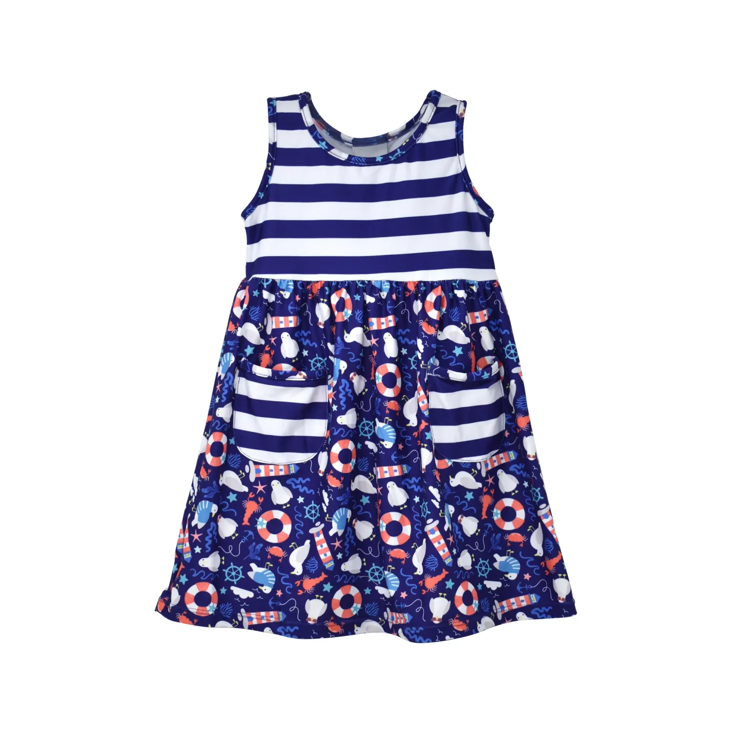 Seagull Shores Dahlia Sleeveless Dress