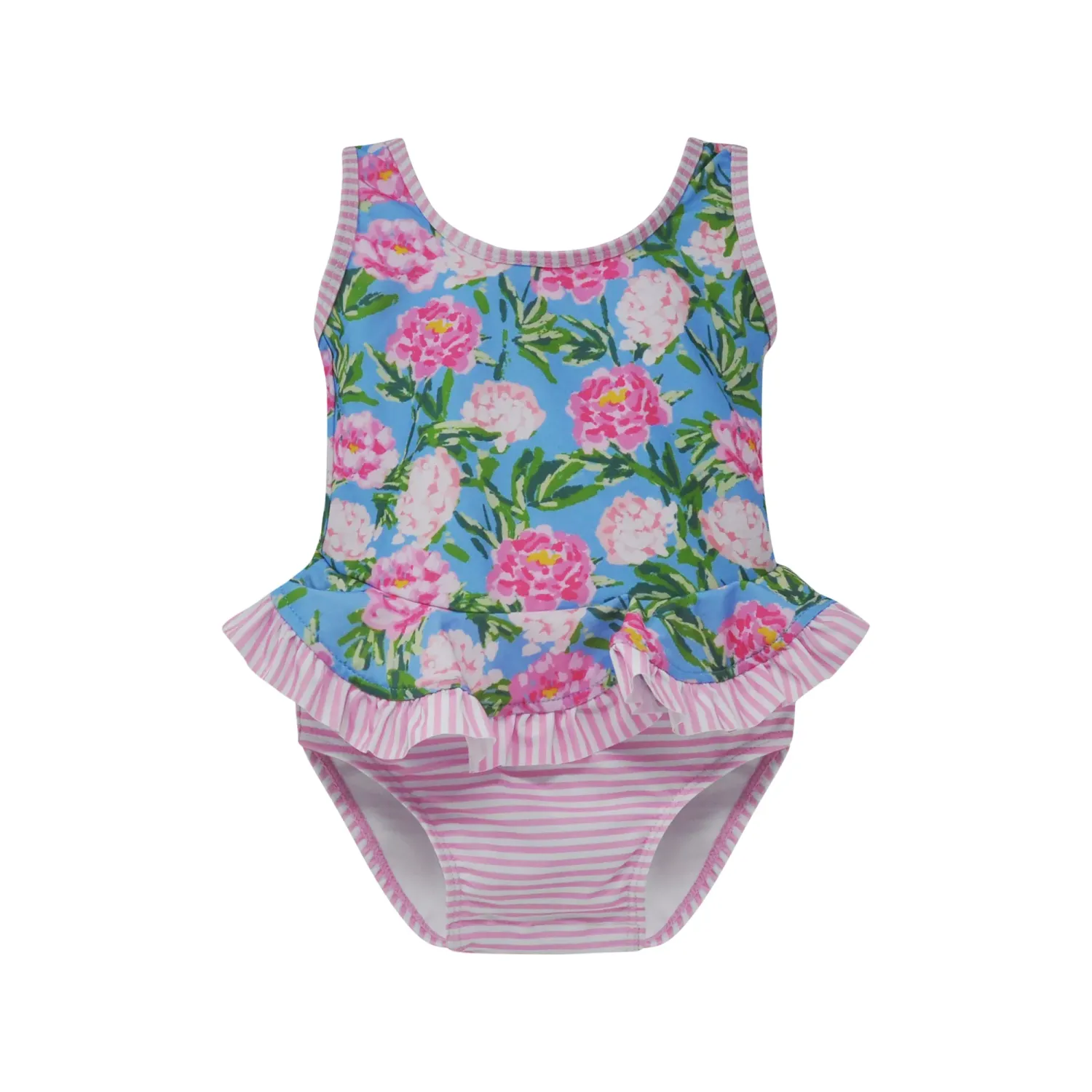 Peony Patch Stella Infant Ruffle Swimsuit