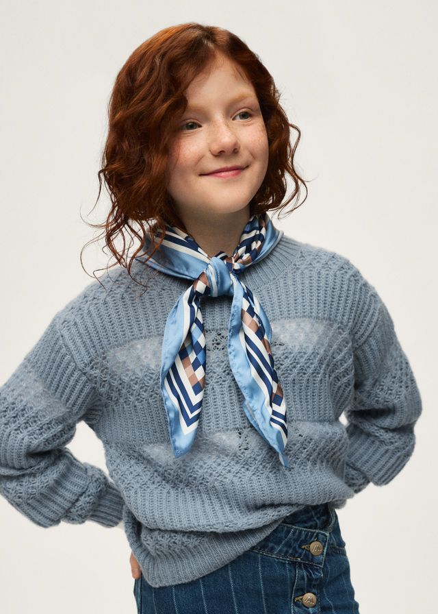 Iceberg Textured Openwork Sweater