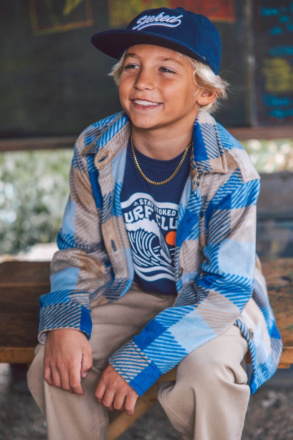 Crown Blue Alpine Cozy Shirt