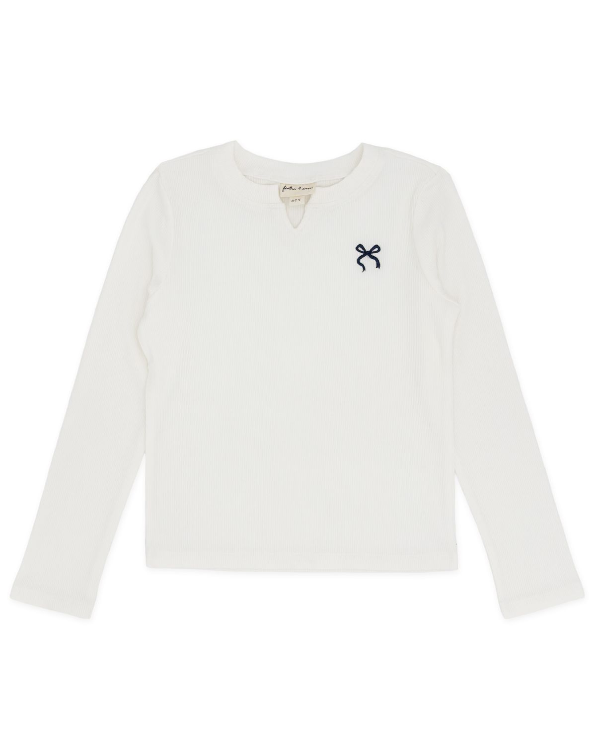 Ivory Hannah Rib Top