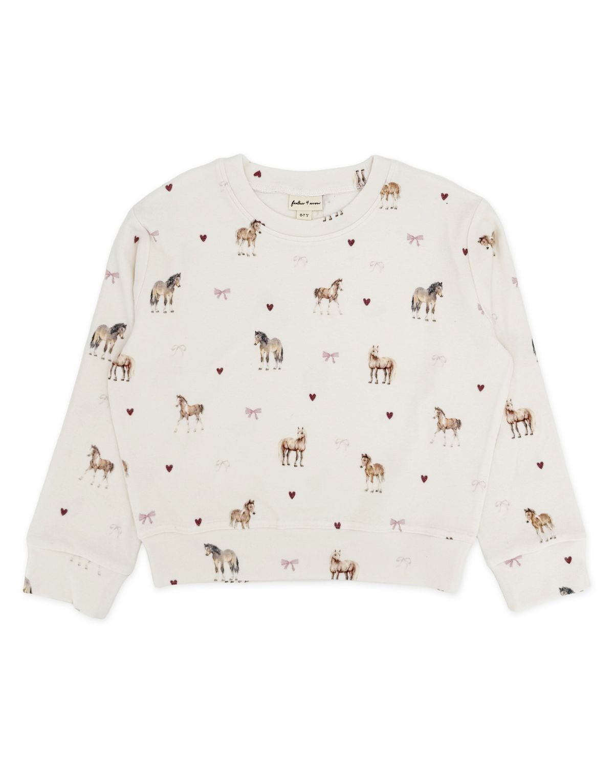 Ivory Luna Horse Hacci Top