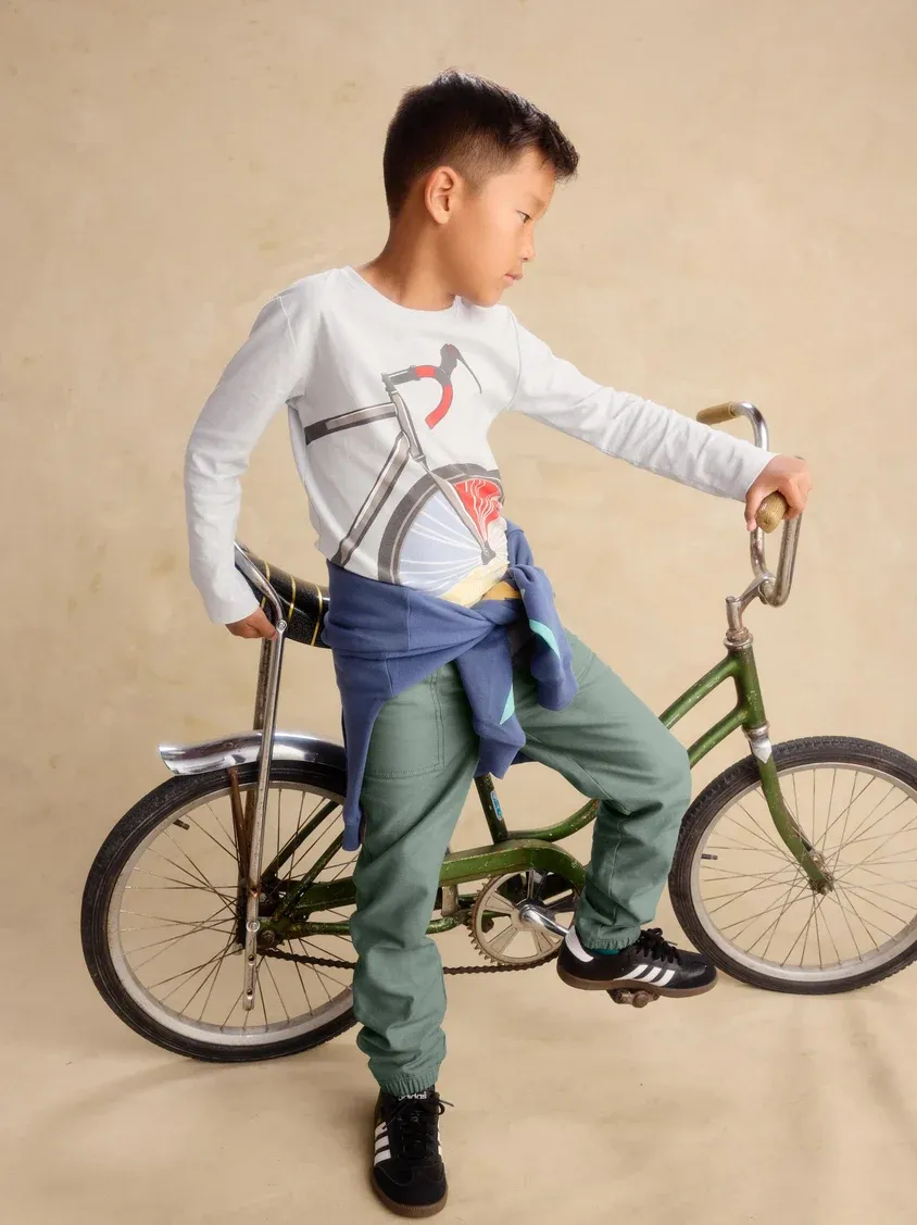 Color Bike Wheel Graphic Tee