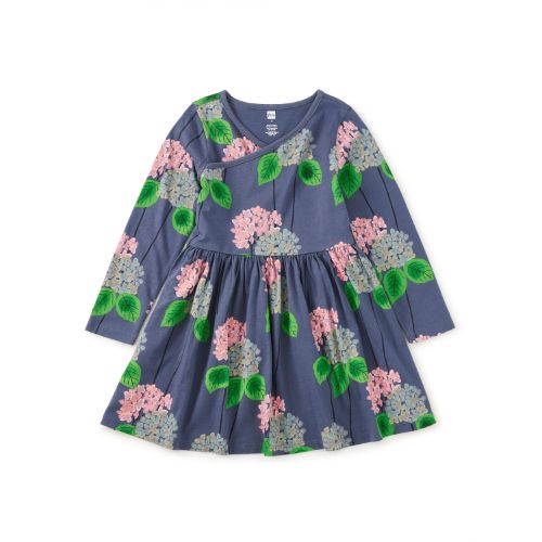 Cornwall Hydrangea Wrap Dress