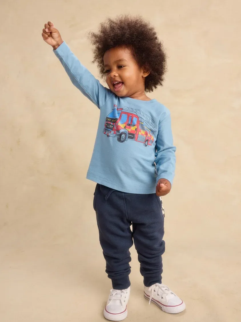 Blue Tide Fire Brigade Graphic Tee