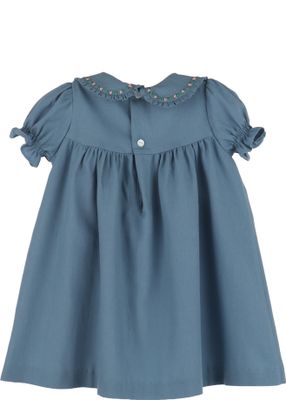 Blue Fall Garden Dress