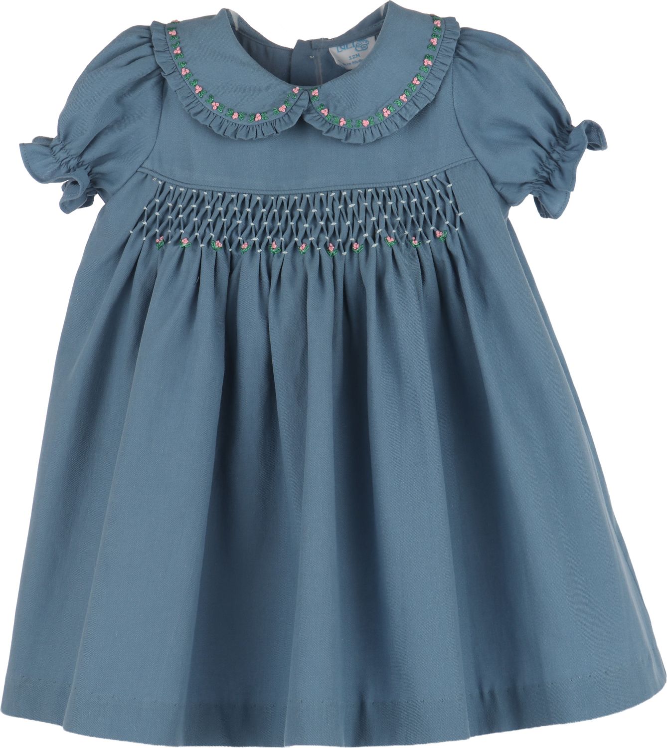 Blue Fall Garden Dress