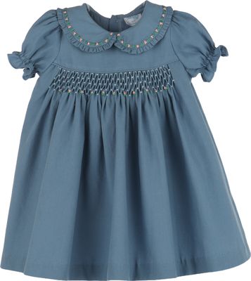 Blue Fall Garden Dress