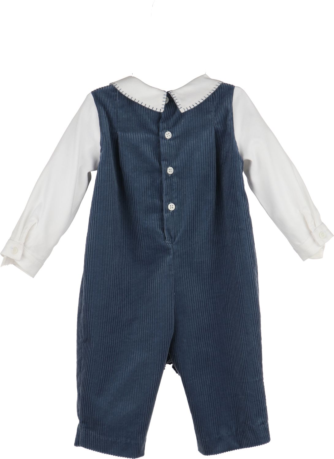 Blue Cord Boy Overall